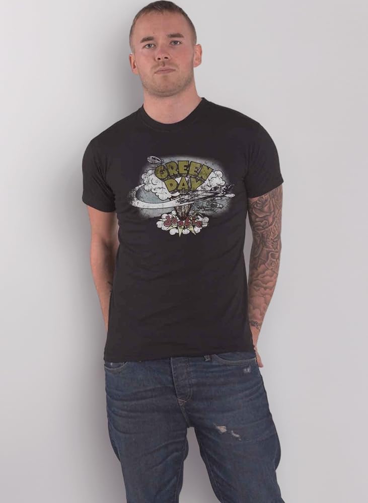 トップス GREEN DAY dookie s/s fade tee black l Green Day Dookie Tour 1994 Original Vintage T-Shirt XL Made